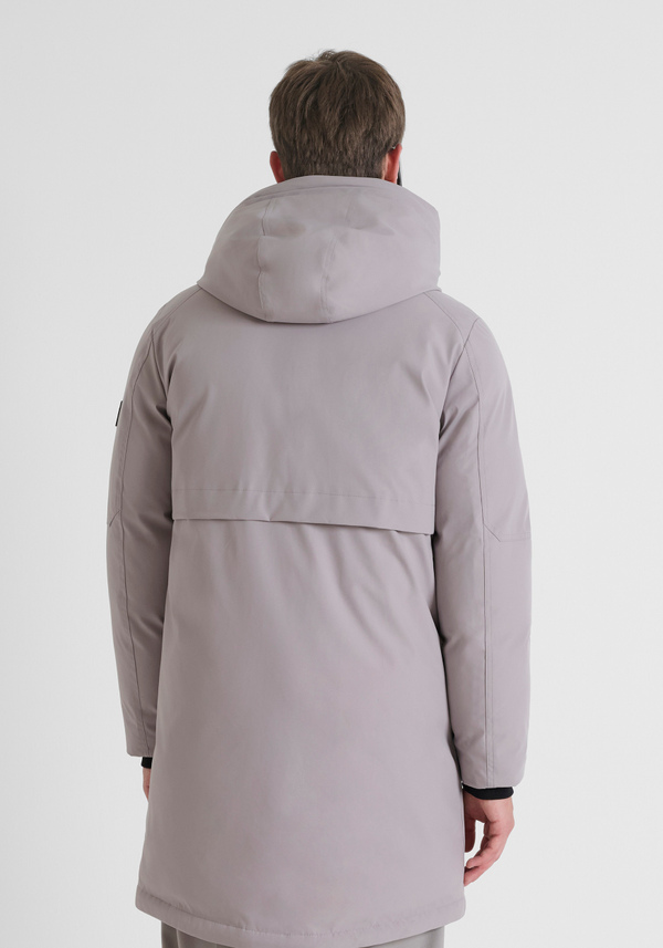 REGULAR FIT DOWN JACKET IN WATER PROOF TECHNICAL FABRIC WITH DUPONT SORONA ECO-PADDING - Antony Morato Online Shop