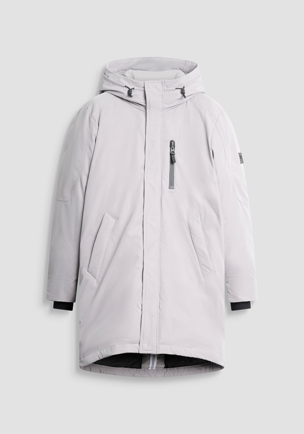 REGULAR FIT DOWN JACKET IN WATER PROOF TECHNICAL FABRIC WITH DUPONT SORONA ECO-PADDING - Antony Morato Online Shop