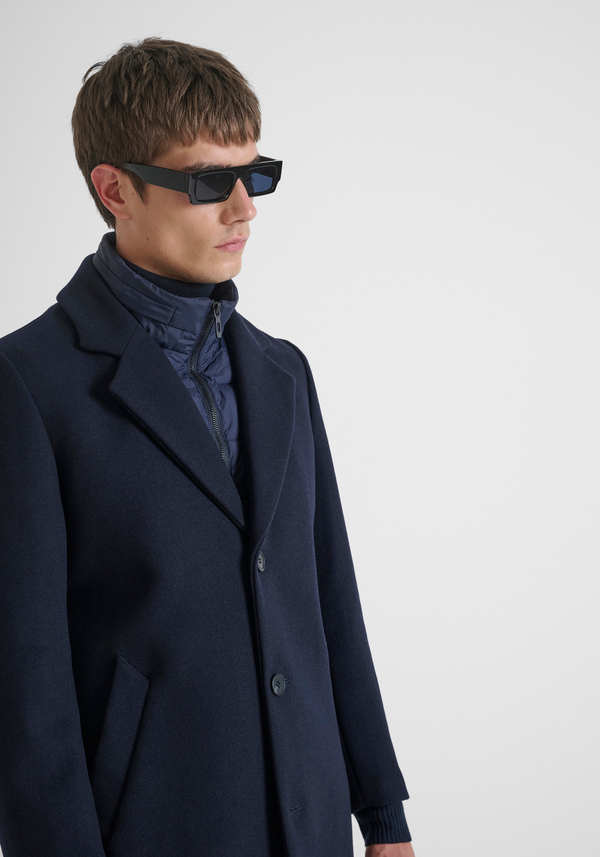 MANTEL "RUPERT" REGULAR FIT AUS WOLLE-KASCHMIR-MISCHUNG - Antony Morato Online Shop