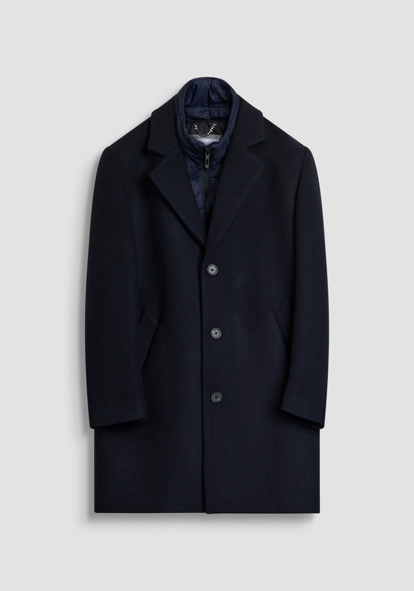 MANTEL "RUPERT" REGULAR FIT AUS WOLLE-KASCHMIR-MISCHUNG - Antony Morato Online Shop