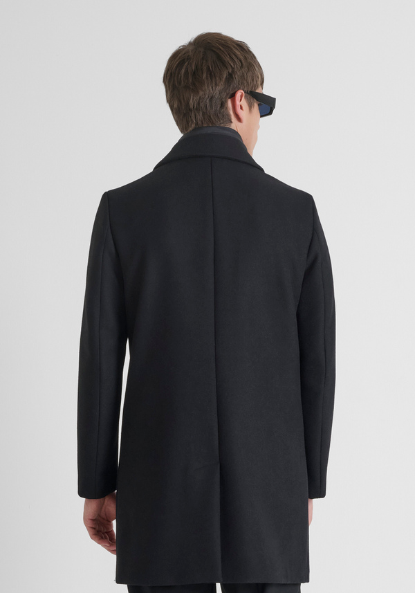 RUPERT REGULAR FIT COAT IN WOOL/CASHMERE BLEND - Antony Morato Online Shop