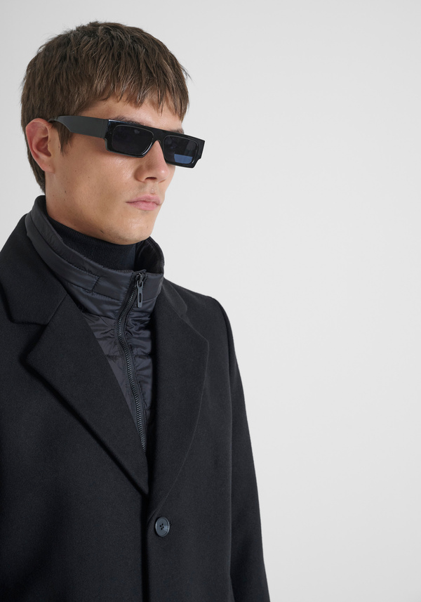 RUPERT REGULAR FIT COAT IN WOOL/CASHMERE BLEND - Antony Morato Online Shop