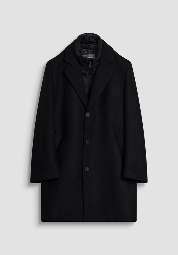 RUPERT REGULAR FIT COAT IN WOOL/CASHMERE BLEND - Antony Morato Online Shop