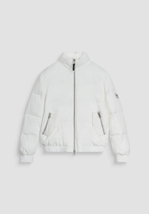 REGULAR FIT BOMBER JACKET IN NYLON RIPSTOP WITH DUPONT SORONA ECO-PADDING - Antony Morato Online Shop