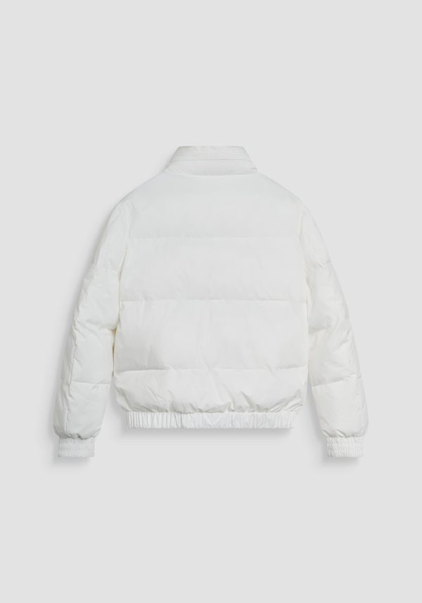 REGULAR FIT BOMBER JACKET IN NYLON RIPSTOP WITH DUPONT SORONA ECO-PADDING - Antony Morato Online Shop