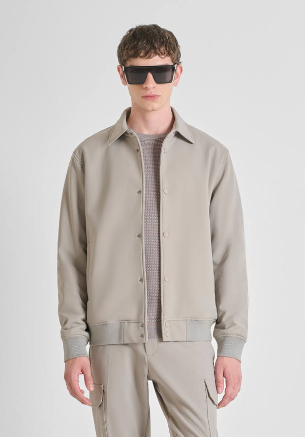 REGULAR FIT JACKET IN LIGHTWEIGHT FABRIC WITH DUPONT SORONA ECO-PADDING - Antony Morato Online Shop