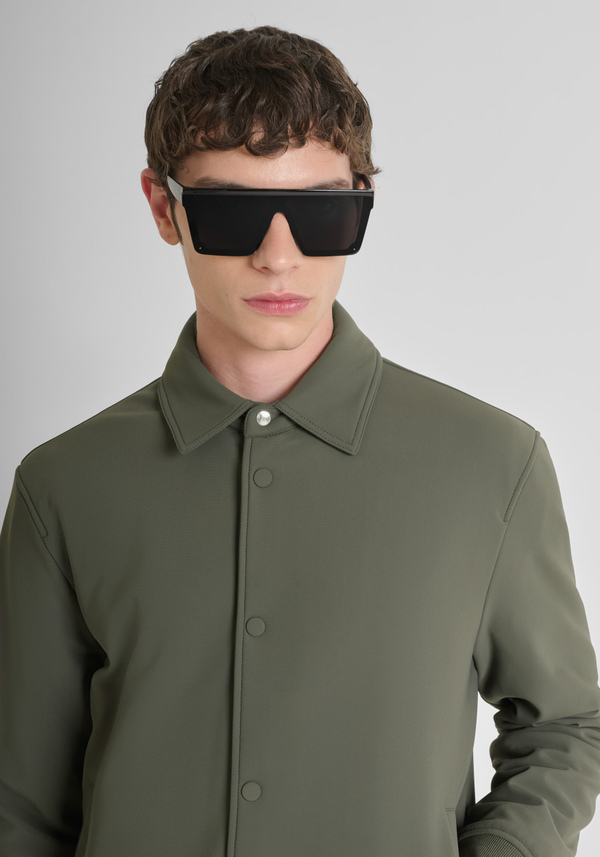 REGULAR FIT JACKET IN LIGHTWEIGHT FABRIC WITH DUPONT SORONA ECO-PADDING - Antony Morato Online Shop