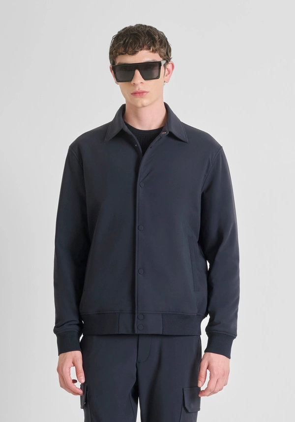 REGULAR FIT JACKET IN LIGHTWEIGHT FABRIC WITH DUPONT SORONA ECO-PADDING - Antony Morato Online Shop
