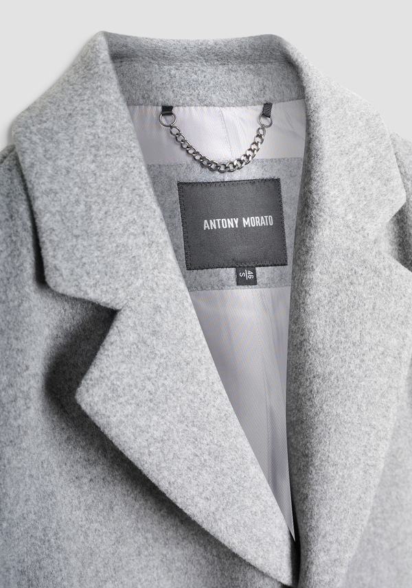 MATHIAS REGULAR FIT COAT IN WOOL BLEND WOOL BLEND - Antony Morato Online Shop