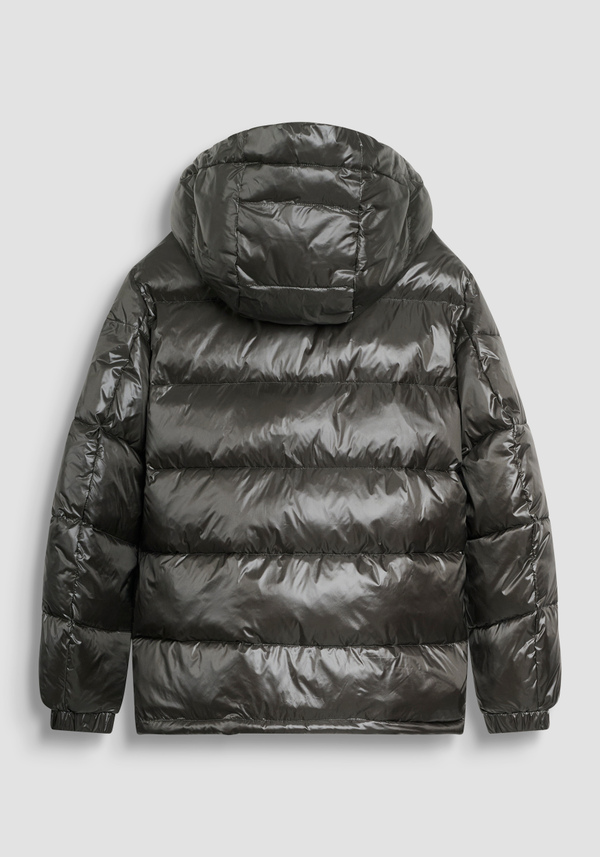 REGULAR FIT DOWN JACKET IN NYLON SHIOZE WITH DUPONT SORONA PADDING - Antony Morato Online Shop