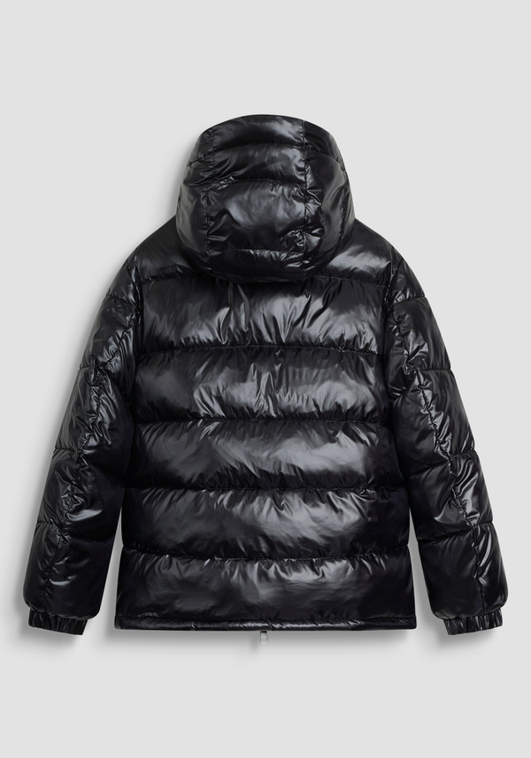 REGULAR FIT DOWN JACKET IN NYLON SHIOZE WITH DUPONT SORONA PADDING - Antony Morato Online Shop