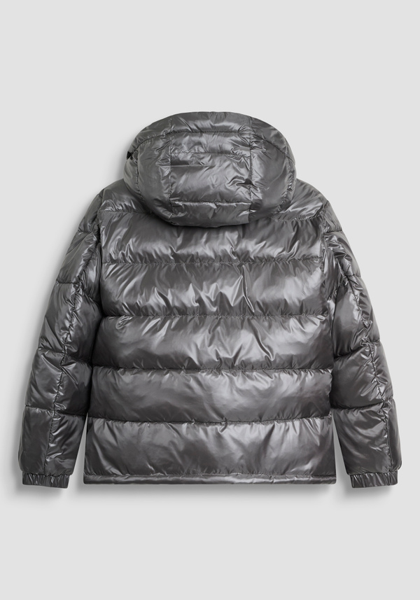 REGULAR FIT DOWN JACKET IN NYLON SHIOZE WITH DUPONT SORONA PADDING - Antony Morato Online Shop