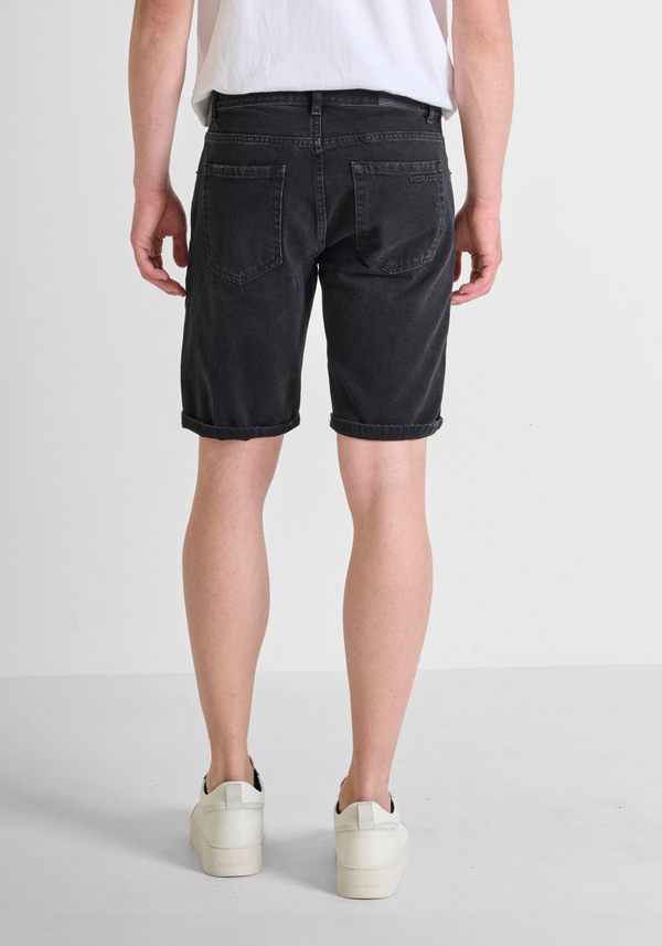 SHORT SLIM FIT "ARGON" IN DENIM - Antony Morato Online Shop