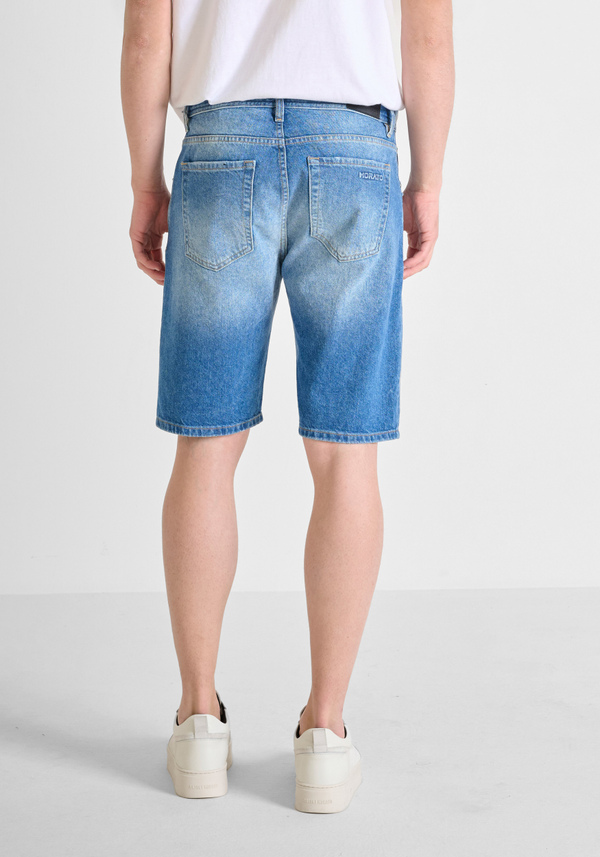 "ARGON" SLIM FIT DENIM SHORTS - Antony Morato Online Shop