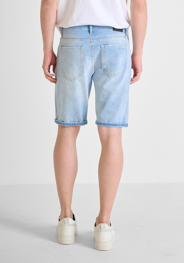 "ARGON" SLIM FIT DENIM SHORTS - Antony Morato Online Shop