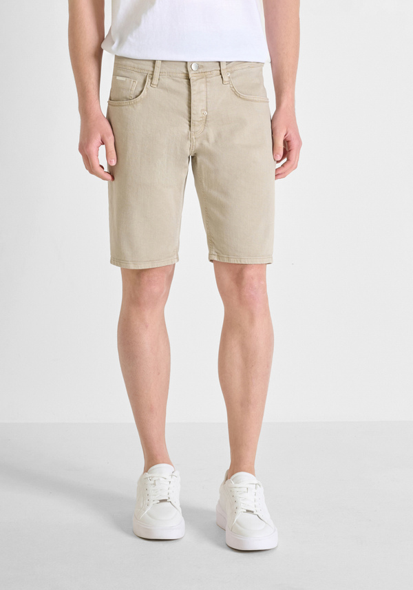 SHORT SLIM FIT « ARGON » EN DENIM COLORÉ - Antony Morato Online Shop