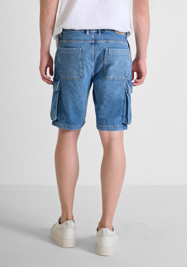 "JAY" REGULAR FIT DENIM SHORTS - Antony Morato Online Shop