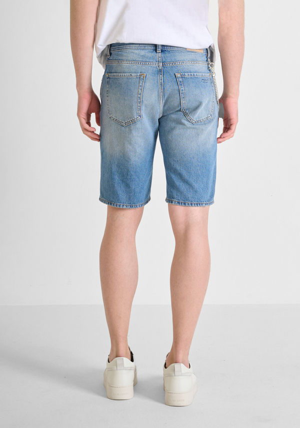 SHORTS SLIM FIT „JIMI“ AUS DENIM - Antony Morato Online Shop