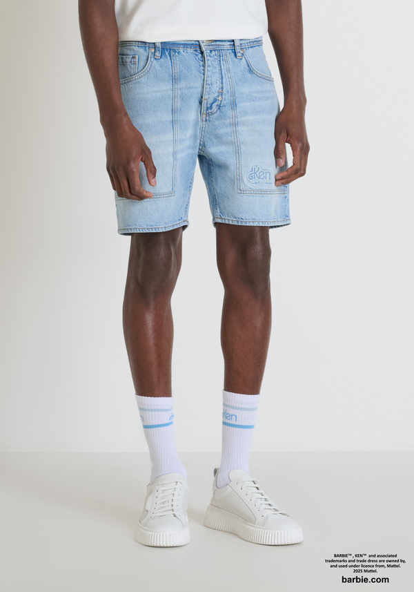 SHORT SLIM FIT "KEN" DENIM - Antony Morato Online Shop