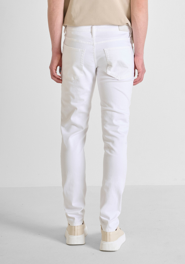"OZZY" TAPERED FIT COLOURED DENIM JEANS - Antony Morato Online Shop