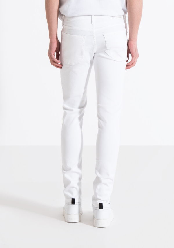 TAPERED FIT "OZZY" JEANS IN POWER STRETCH DENIM - Antony Morato Online Shop