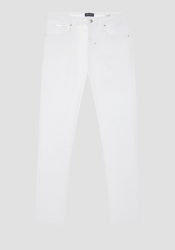 TAPERED FIT "OZZY" JEANS IN POWER STRETCH DENIM - Antony Morato Online Shop