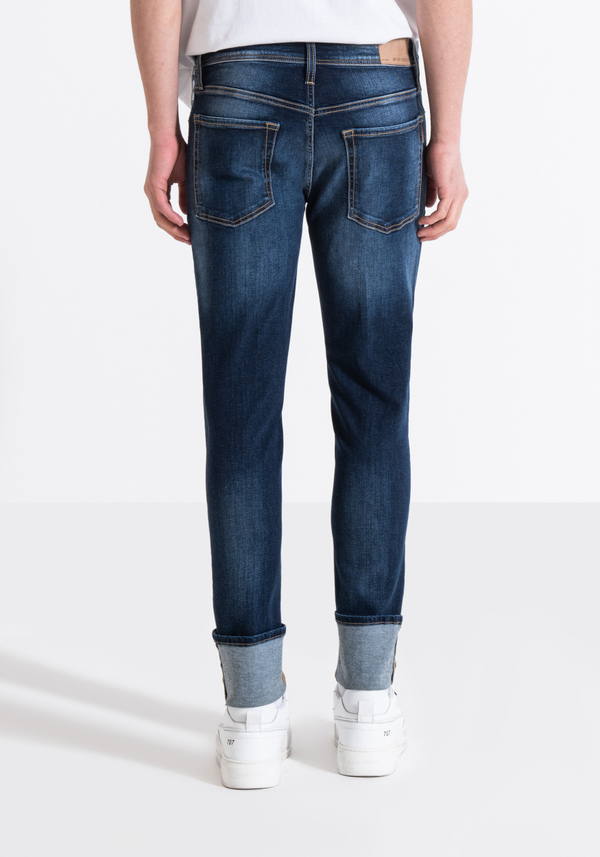 PAUL SUPER SKINNY FIT JEANS IN BLAUEN DENIM - Antony Morato Online Shop