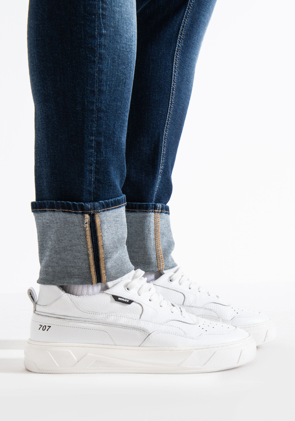 PAUL SUPER SKINNY FIT JEANS IN BLAUEN DENIM - Antony Morato Online Shop