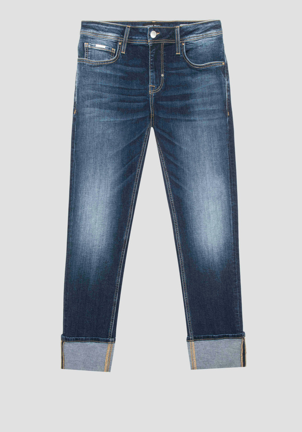 PAUL SUPER SKINNY FIT JEANS IN BLAUEN DENIM - Antony Morato Online Shop