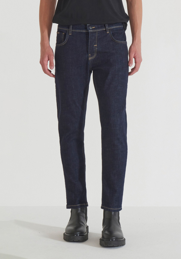 VAQUEROS «ARGON» SLIM FIT TOBILLEROS DE DENIM AZUL - Antony Morato Online Shop