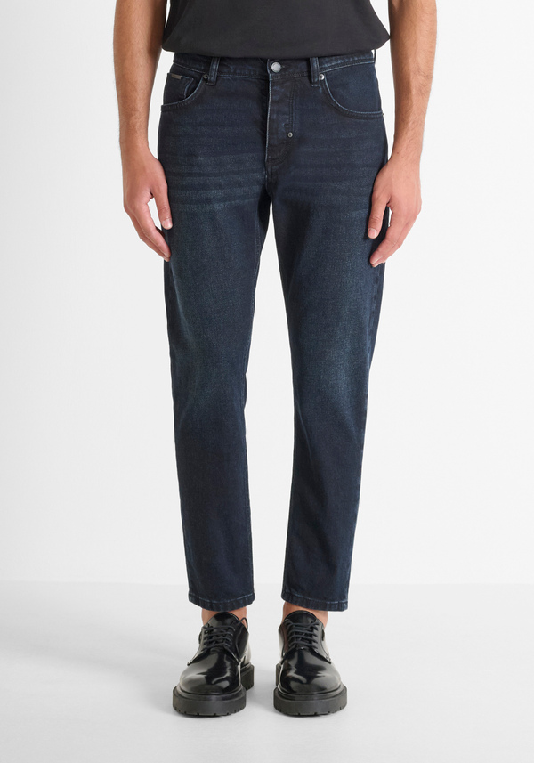 JEANS SLIM FIT "ARGON" LUNGHEZZA ALLA CAVIGLIA IN DENIM SCURO - Antony Morato Online Shop