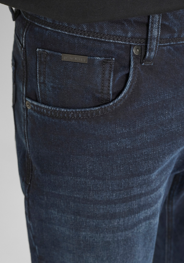JEANS SLIM FIT "ARGON" LUNGHEZZA ALLA CAVIGLIA IN DENIM SCURO - Antony Morato Online Shop