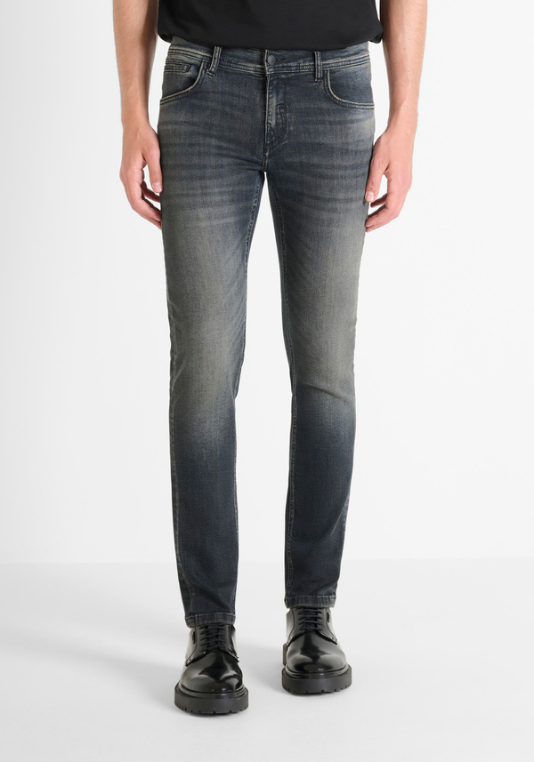 JEANS "GILMOUR" SUPER SKINNY FIT IN DENIM SCURO SFUMATO - Antony Morato Online Shop