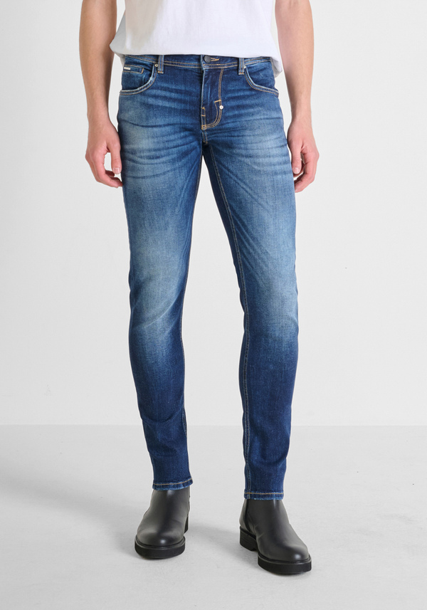 "GILMOUR" SUPER SKINNY FIT STRETCH DENIM JEANS - Antony Morato Online Shop