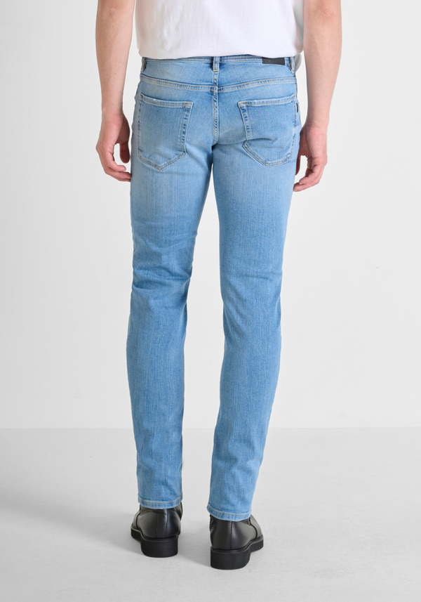 "GILMOUR" SUPER SKINNY FIT STRETCH DENIM JEANS - Antony Morato Online Shop