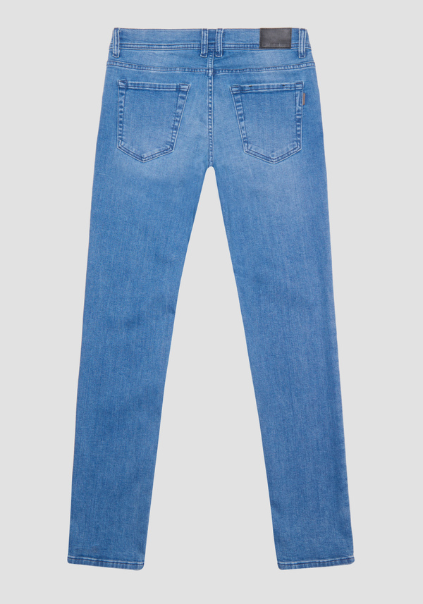 “GILMOUR” SUPER SKINNY FIT JEANS IN DENIM BLU - Antony Morato Online Shop