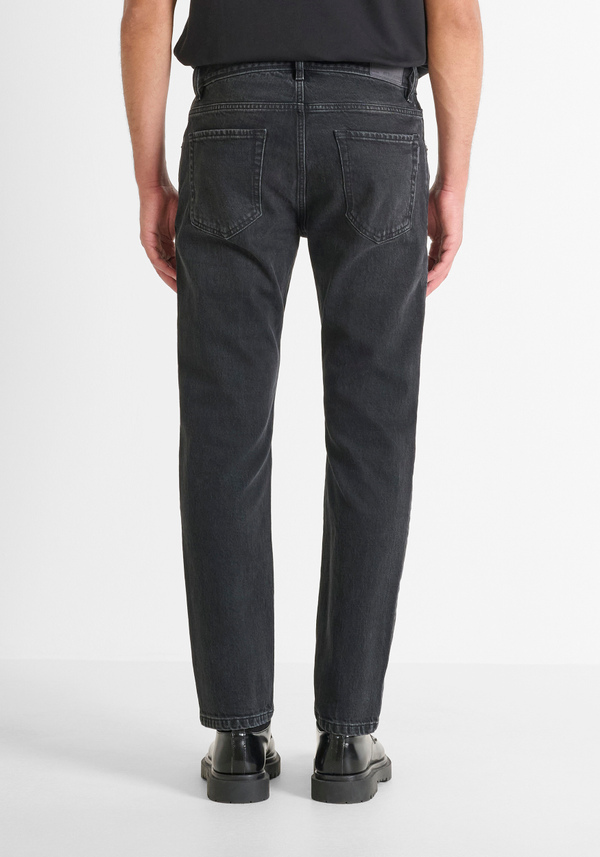 JEANS "CLEVE" SLIM STRAIGHT IN DENIM NERO - Antony Morato Online Shop