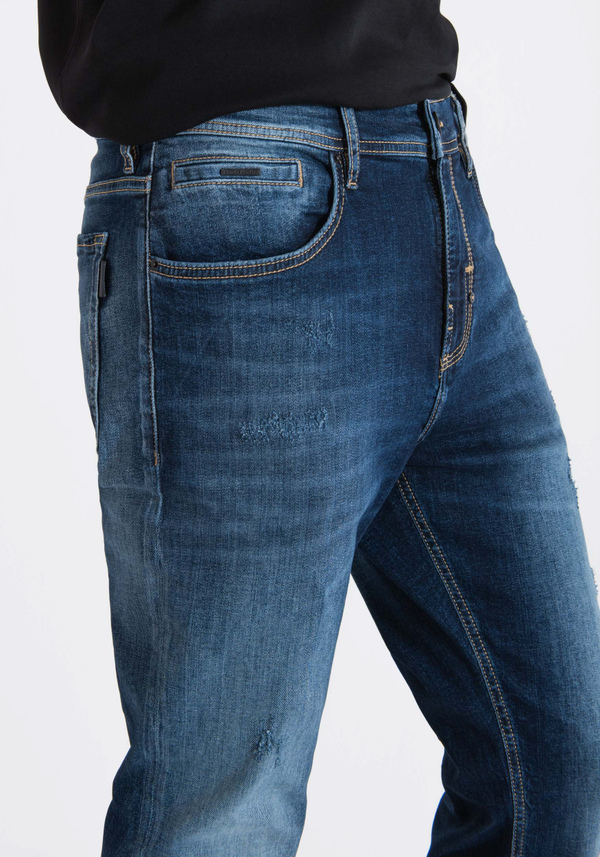 VAQUEROS «KARL» SKINNY CROPPED FIT AZULES - Antony Morato Online Shop