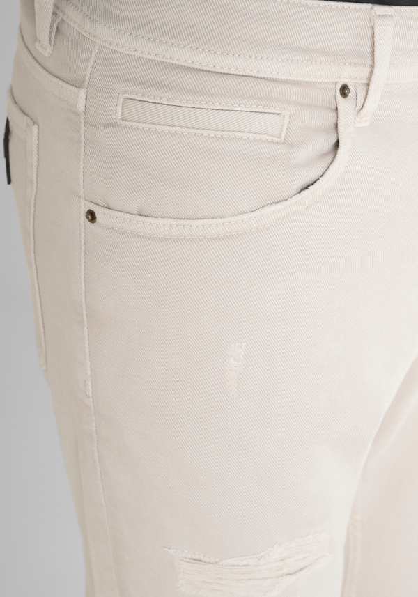 JEANS SKINNY CROPPED FIT "KARL" IN DENIM CHIARO CON STRAPPI - Antony Morato Online Shop