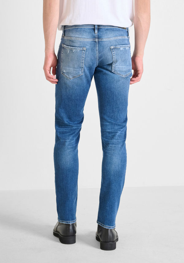 "KURT" COMFORT TAPERED FIT GOLD LINE DENIM JEANS - Antony Morato Online Shop