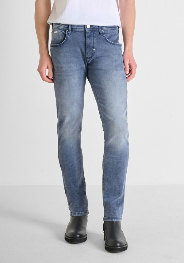 "KURT" COMFORT TAPERED FIT DENIM JEANS - Antony Morato Online Shop