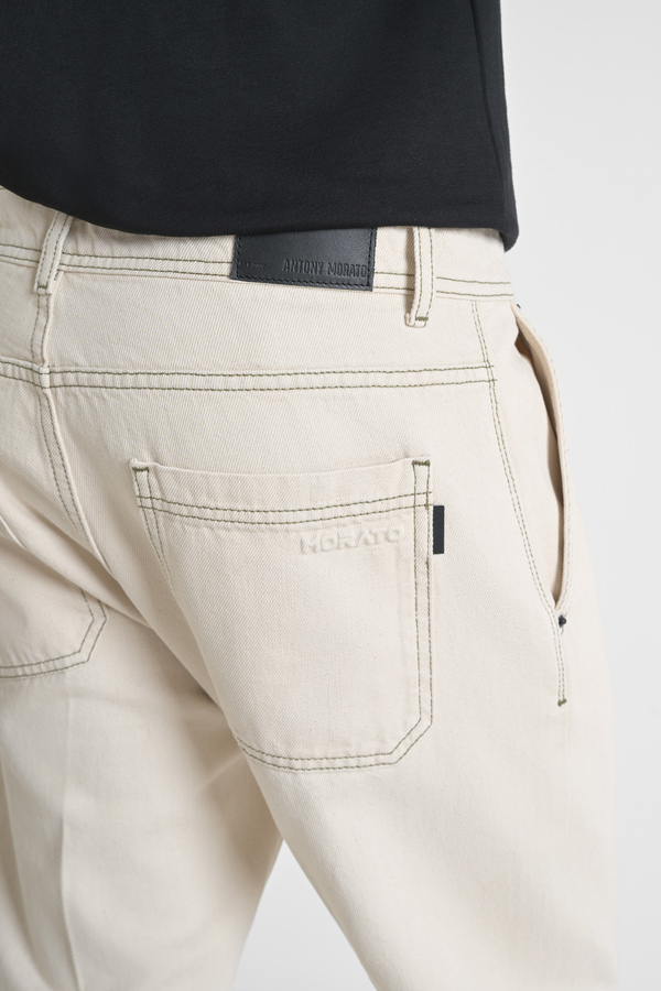 "TREY" REGULAR FIT JEANS IN SOFT LIGHT COTTON - Antony Morato Online Shop