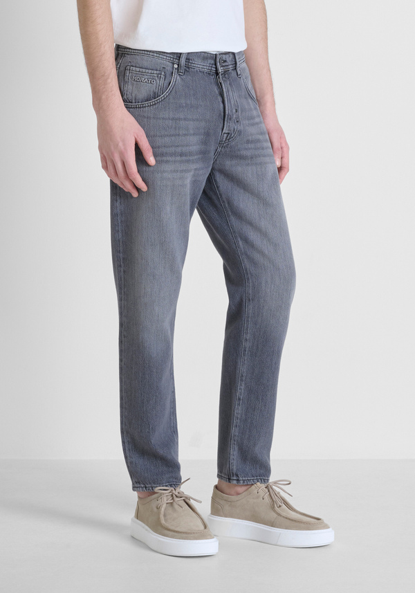 “HENRY” REGULAR DENIM ANKLE LENGTH FIT JEANS - Antony Morato Online Shop