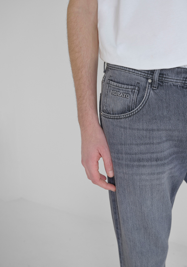 “HENRY” REGULAR DENIM ANKLE LENGTH FIT JEANS - Antony Morato Online Shop