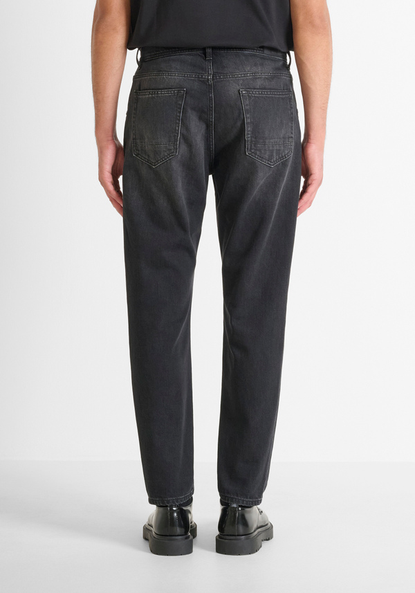 JEANS REGULAR ANKLE LENGTH FIT "HENRY" IN DENIM NERO - Antony Morato Online Shop