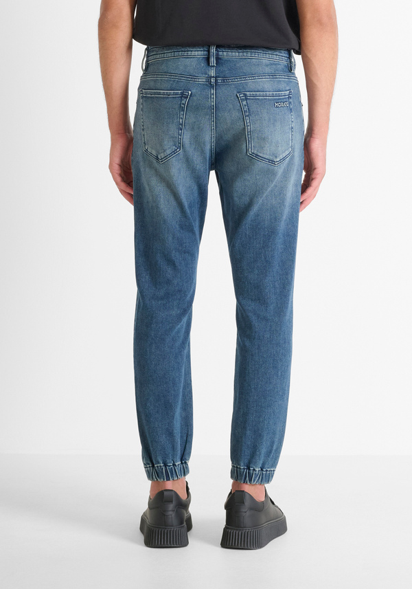JEANS „JAKE“ SKINNY CROPPED FIT AUS BLAUEM DENIM - Antony Morato Online Shop