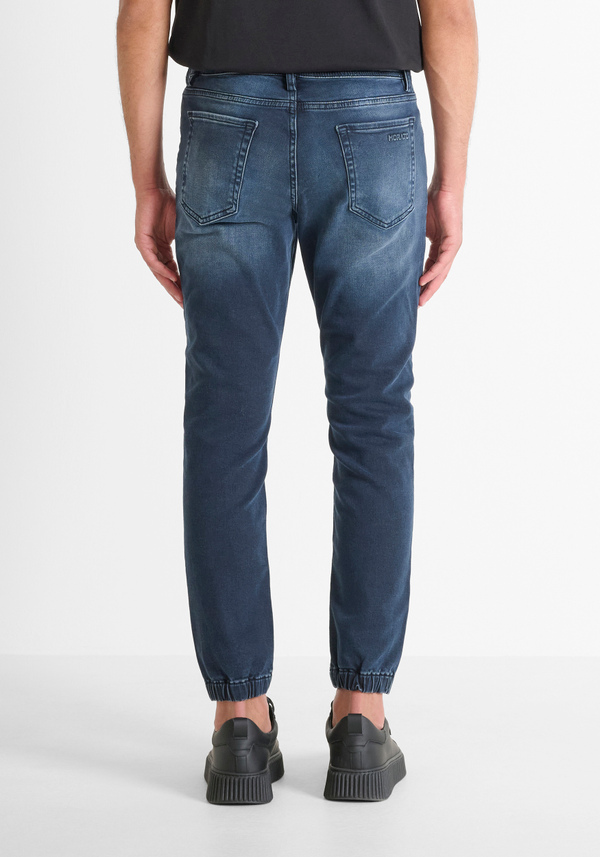 JEAN SKINNY CROPPED FIT "JAKE" EN DENIM BLEU FONCÉ - Antony Morato Online Shop