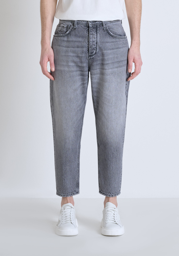 "DORIS" DENIM BAGGY ANKLE LENGTH FIT JEANS - Antony Morato Online Shop