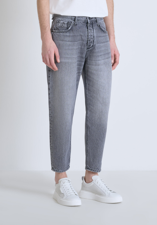 "DORIS" DENIM BAGGY ANKLE LENGTH FIT JEANS - Antony Morato Online Shop