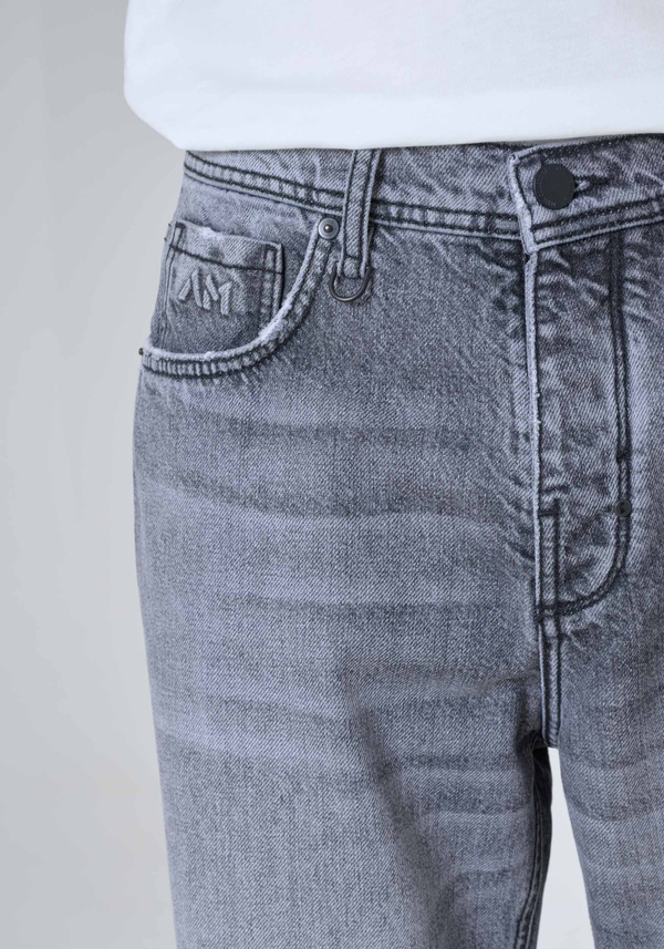 "DORIS" DENIM BAGGY ANKLE LENGTH FIT JEANS - Antony Morato Online Shop
